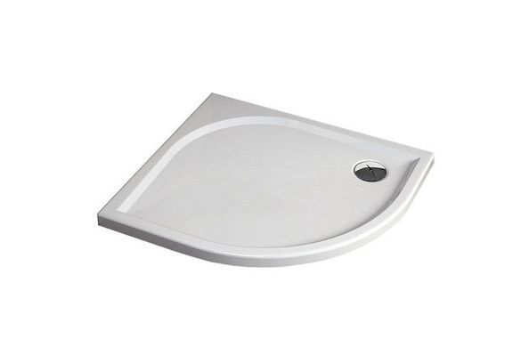 Душевой поддон акриловый RADAWAY DELOS E 90х80х4.5 R / асиметричный (SDE8090-01R)
