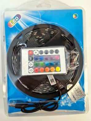 LED BY-079 5V 8W IP20 5M SMART RGB APP RM 5050 Cвітлодіодна стрічка