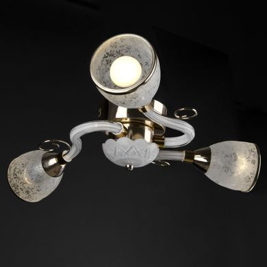 Люстра стельова з підсвічуванням LED E14 40W G (LK-511S/3)