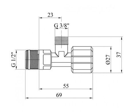 Скрытый вентиль GROHE UNIVERSAL (43821000)