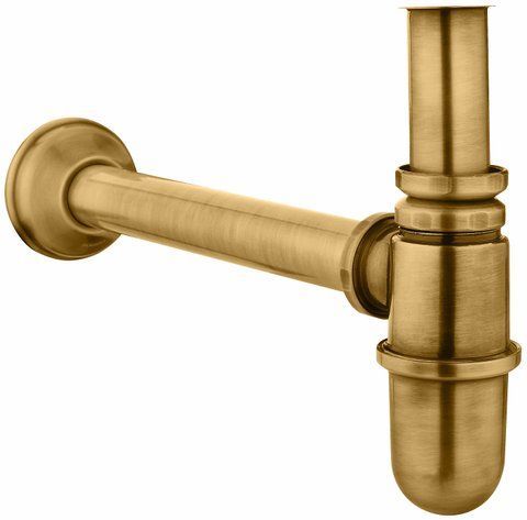 Сифон для раковини EMMEVI 1"1/4 / бронза (C06615 BR)