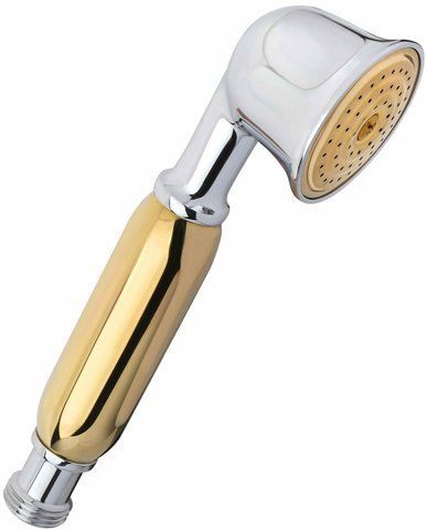 Ручной душ EMMEVI TIFFANY / хром / золото (C02403 CO)