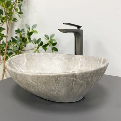 Раковина VBI PARMA BEIGE STONE MATT 34х42 (VBI-011020)