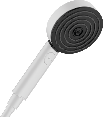 HANSGROHE Ручной душ PULSIFY SELECT ACTIVATION 105 3JET MATT WHITE (24100700)