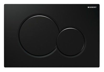 Клавиша смыва для унитаза GEBERIT SIGMA 01 / черная (115.770.DW.5)