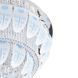 Люстра потолочная хрустальная с пультом LED E14 40W WH (BCL-640C/6)