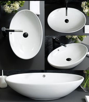 Раковина REA OLGA 41.7х63 / белая (REA-U1060)