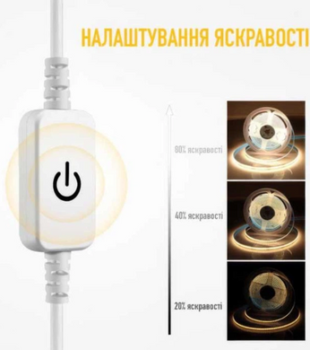 світлодіодна стрічка від USB 3M COB
