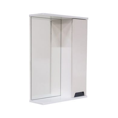 Зеркало с шкафчиком VIVIA POLI 50х72 R / кремовое / браш (А0051254)