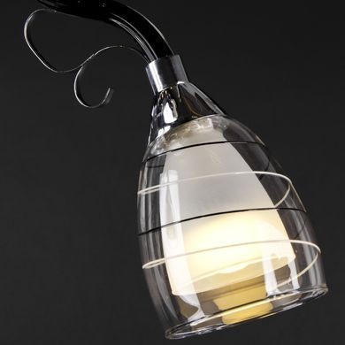 Люстра потолочная с подсветкой LED E14 40W CH (LK-512S/3)