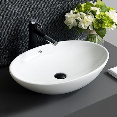 Раковина REA OLGA 41.7х63 / белая (REA-U1060)