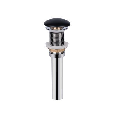 Раковина QTAP SCORPIO 40х61 / черная / донный клапан (QT142203MBMB)