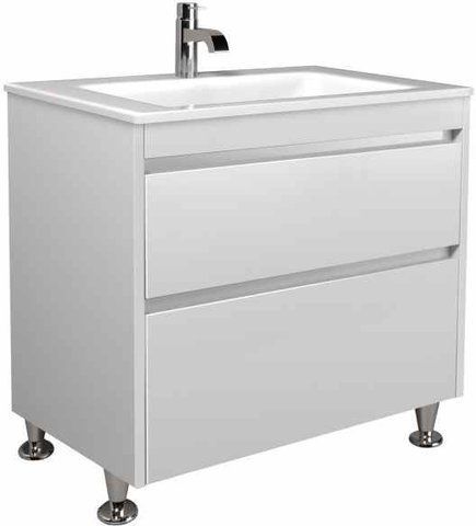 Тумба підлогова MOIDODIR PRIME 80 + раковина AMALFI 80 (00-0006465)