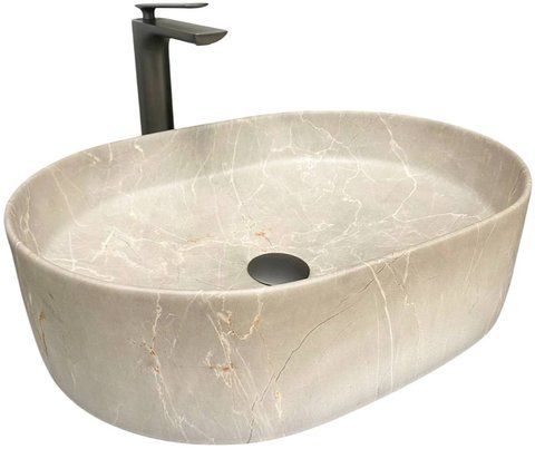 Раковина VBI VERONA 38х51 BEIGE STONE MATT (VBI-011325)