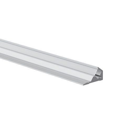 LED профіль кутовий з розсіювачем PC матовий опал KLOODI KLP1810_2, 2м (KLP1810_2)
