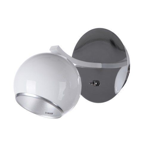 Бра направленного света настенное накладная в спальню BL-301W/1 E14 WH