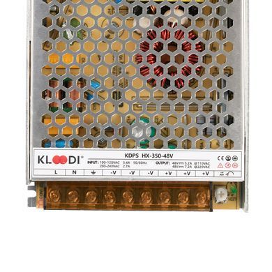 Блок живлення KLOODI KDPS-HX 350 48V 350W IP20 (KDPS-HX 350 48V)