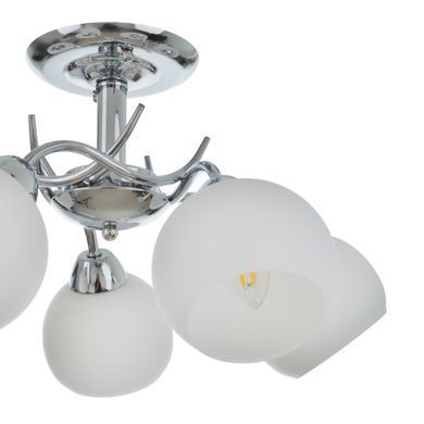 Люстра стельова класична в зал E27 40W CH (LK-650C/5)