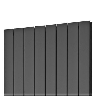 Радіатор ISAN COLLOM DOUBLE 1800X602 RAL9005 Підключення нижнє по центру
