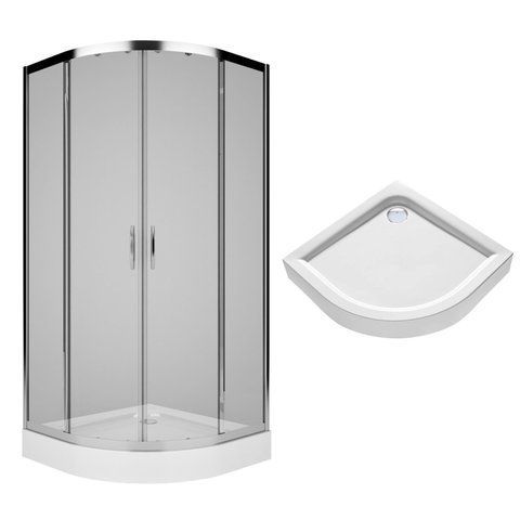 Душевая кабина KOLO REKORD 90X90 с поддоном PKPG90222003+XBN1690000