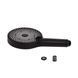Лейка для ручного душа QTAP RUCNI 130х130 BLACK MATT (QTRUC125BLM45953)