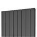 Радіатор ISAN COLLOM DOUBLE 1800X602 RAL9005 Підключення нижнє по центру