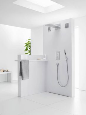 HANSGROHE лейка PURAVIDA 120 1JET ECOSMART 9л/мин CHROME (28568000)