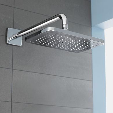 Верхній душ HANSGROHE CROMA E 280 1JET ECOSMART / без кронштейну / хром (26258000)