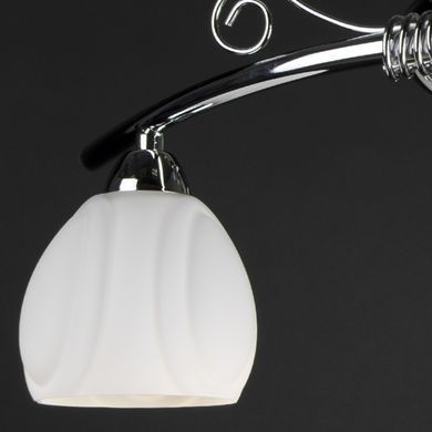 Люстра стельова для коридору E14 60W CH (LK-522C/3)