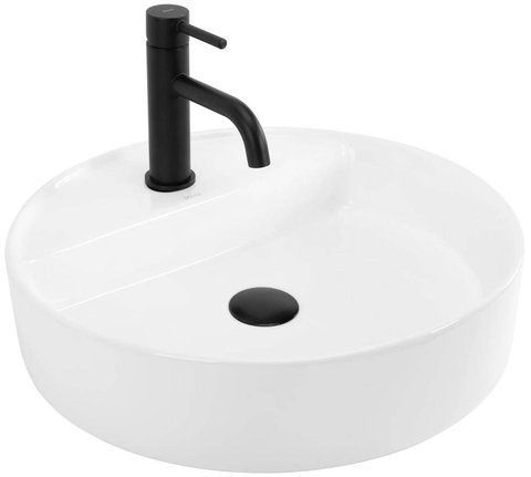 Раковина REA RONDA 45х45 / белая (REA-U6622)