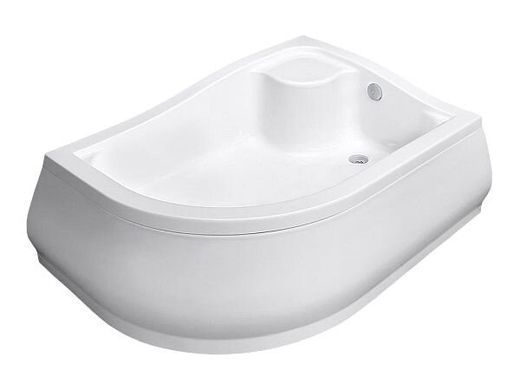 Душевой поддон акриловый RADAWAY KORFU E 100х80х48.5 L / асиметричный (4E81400-03L)