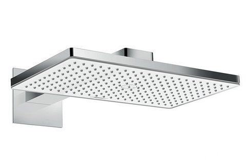 HANSGROHE Верхній душ RAINMAKER SELECT 460 1JET з тримачем до стіни WHITE/CHROME (24003400)