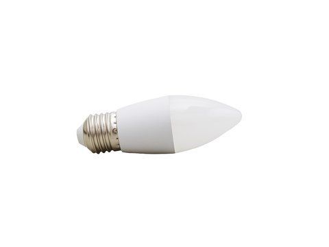 Лампа світлодіодна LED E27 8W WW C37