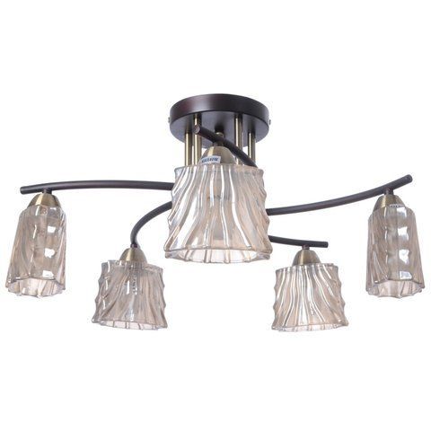 Люстра стельова класична E14 40W BR (BR-593C/5)