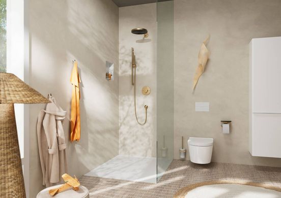 Ручной душ HANSGROHE PULSIFY S ECOSMART/бронза (24126140)