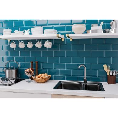 Плитка GOLDEN TILE METROTILES METROTILES синій 46М061