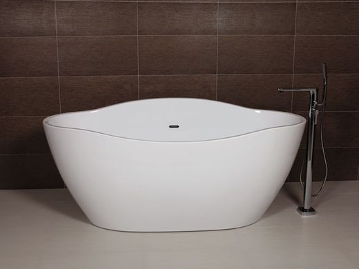 Ванна акрилова окремостояча AQUA-WORLD 172.5х78 + острівна установка + перелив (AW495)