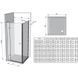Душевая стенка RAVAK SMARTLINE SMPS 90х190 R / профиль хром / стекло TRANSPARENT (9SP70A00Z1)