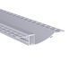 LED профіль врізний під шпаклівку з розсіювачем PC KLOODI KLP082_3 WH, 3м (KLP082_3 WH)