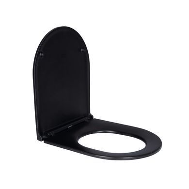 Сиденье для унитаза QTAP ROBIN / микролифт SLIM (QT99HY2411MB)