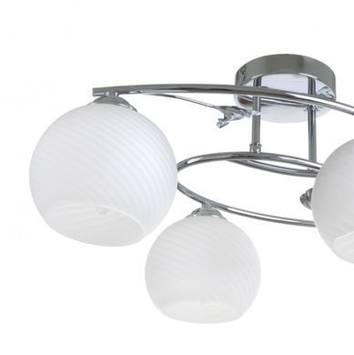 Люстра стельова класична в зал E27 60W CH (LK-651C/4)
