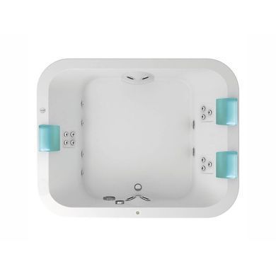 Ванна-басейн акрилова окремостояча гідромасажна JACUZZI AQUASOUL EXTRA 190х150 (AQU70060748)