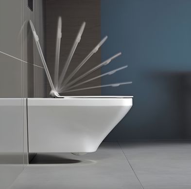 Підвісний унітаз DURAVIT DURASTYLE + сидіння (45510900A1)