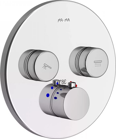 Смеситель для ванны/душа AM.PM INSPIREV 2.0 / хром / термостат (F50A85700)
