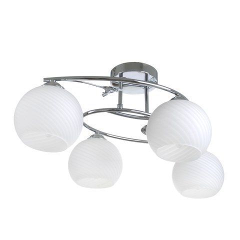 Люстра стельова класична в зал E27 60W CH (LK-651C/4)
