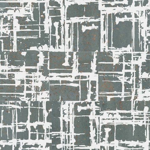 Керамогранит ABK POETRY DECOR, LINES PAINT VERDIGRIS 20X20 NAT 8,5MM (PF60010670)