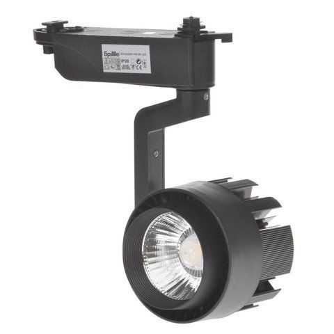 Світильник трековий поворотний LED KW-53/20W WW BK