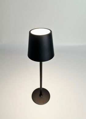 Настільна лампа акумуляторна TE-063 2W BK CCT LED