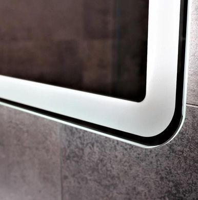 Зеркало DUSEL DE-M3051 75X120 / увеличительная линза / сенсорное включение / подогрев (DUSEL-296)