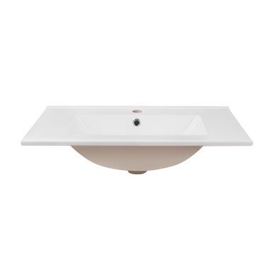 Раковина QTAP ALBATROSS E 46х70 / донный клапан (QT01119070EW)